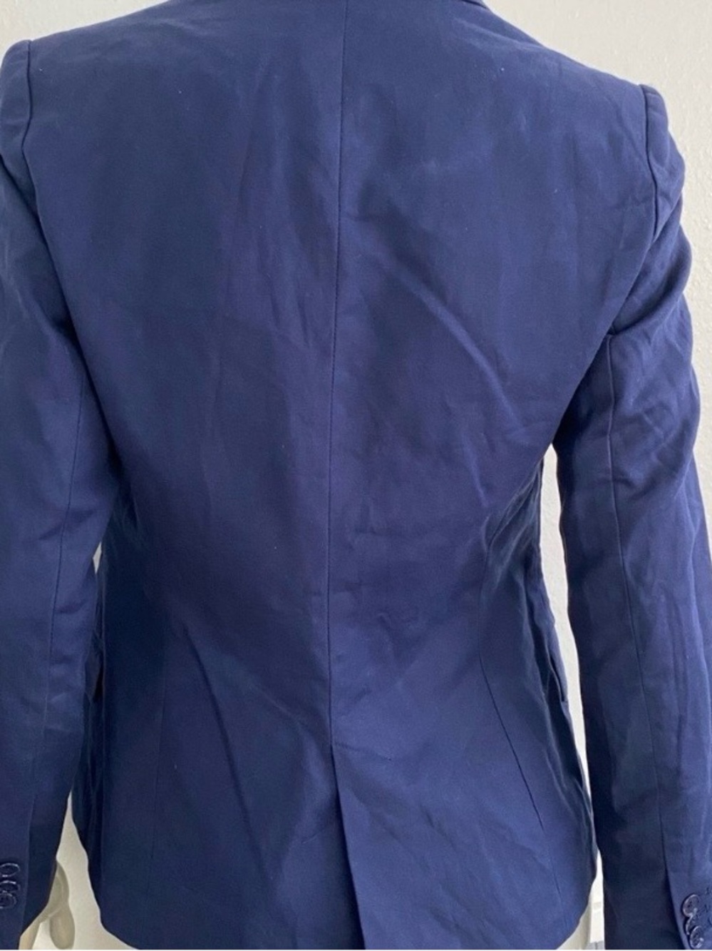 Pre-owned Zara Basic Women's Deep Blue Single-Button Blazer/Jacket Sz M Women’s - Picture 13 of 13